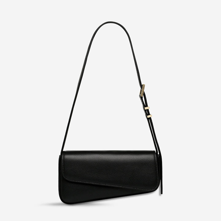 Overnight Obsession Bag - Black/Brushed Gold Status Anxiety