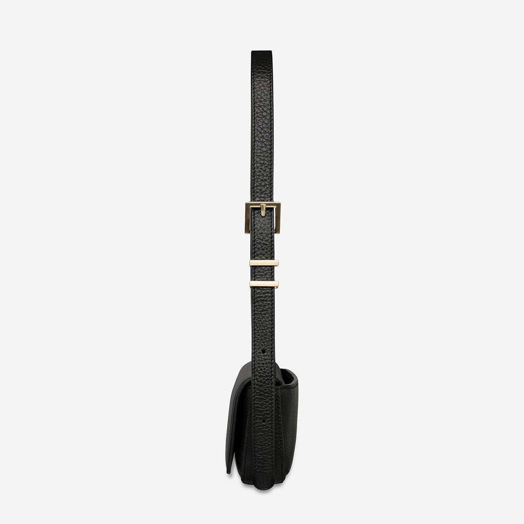 Overnight Obsession Bag - Black/Brushed Gold Status Anxiety