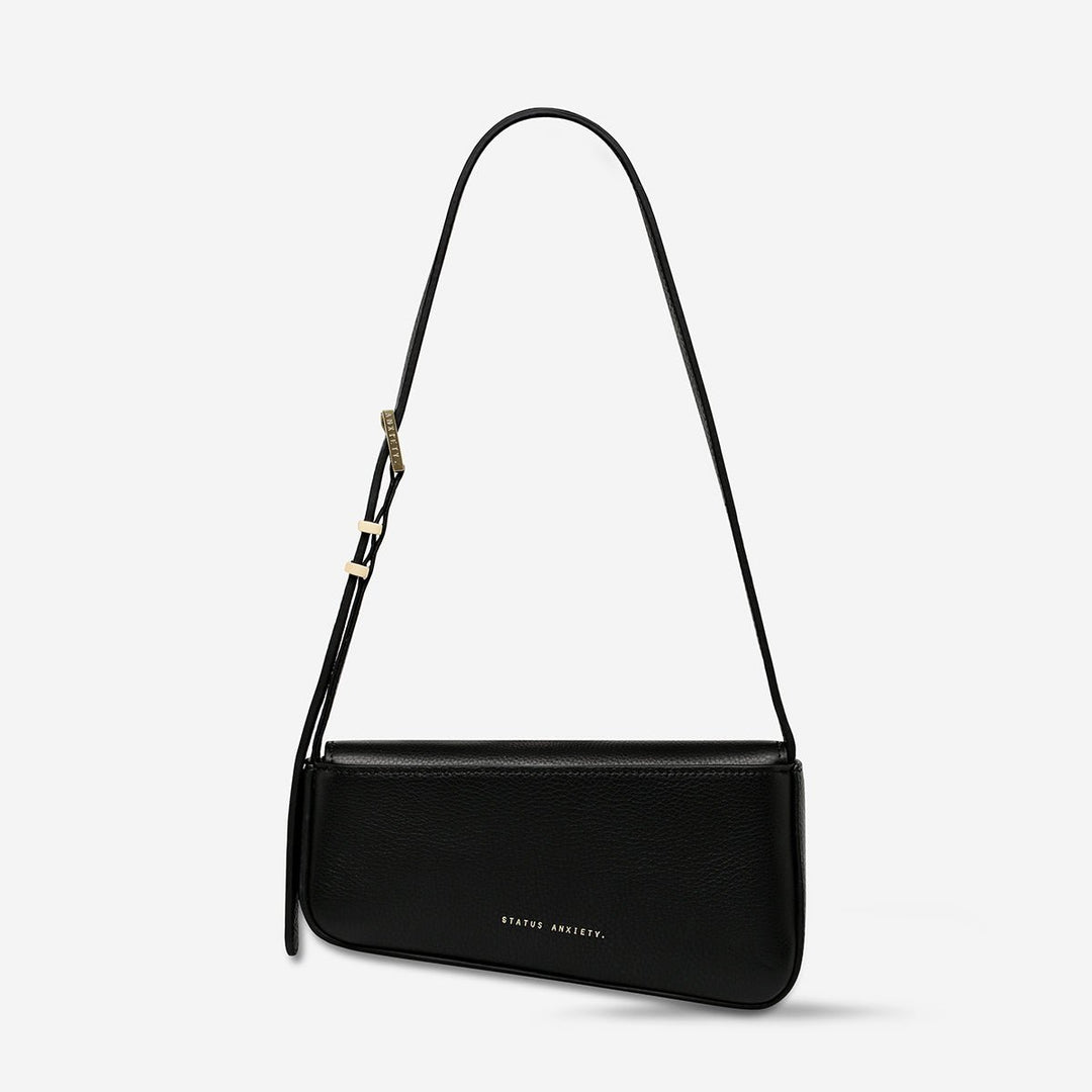 Overnight Obsession Bag - Black/Brushed Gold Status Anxiety