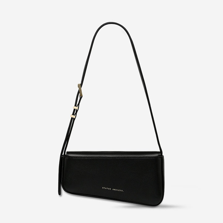 Overnight Obsession Bag - Black/Brushed Gold Status Anxiety