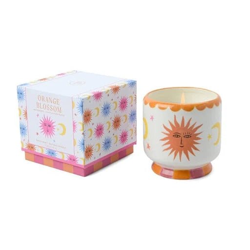 Paddywax -Adopo 8 oz./226g Sun Ceramic - Orange Blossom Boxed candle Paddywax