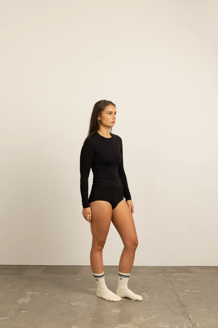Paire Foundation Long Sleeve Thermal Top - Black underwear Paire