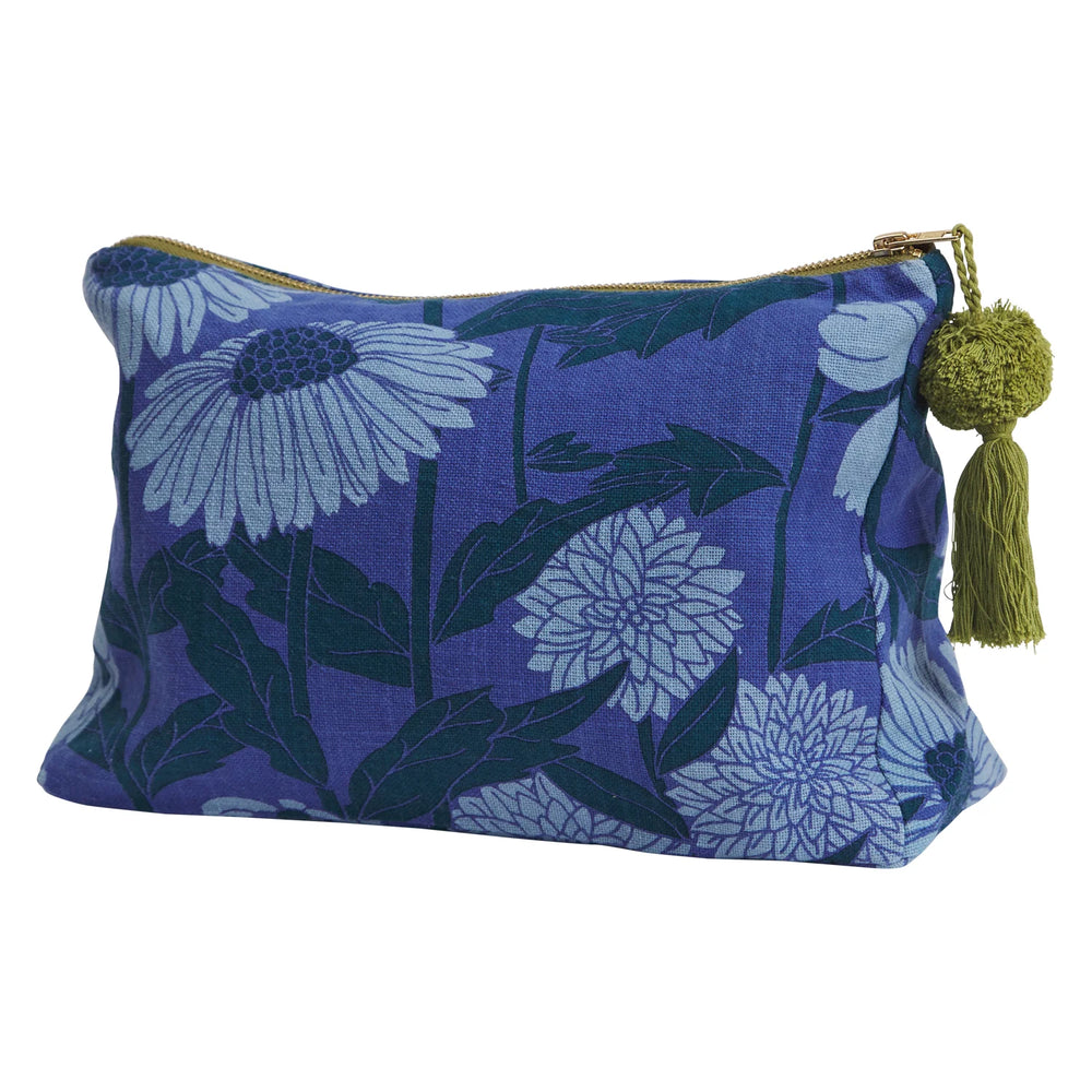 Sage and Clare VINITA TERRY POUCH - LAPIS Large General Sage & Clare   