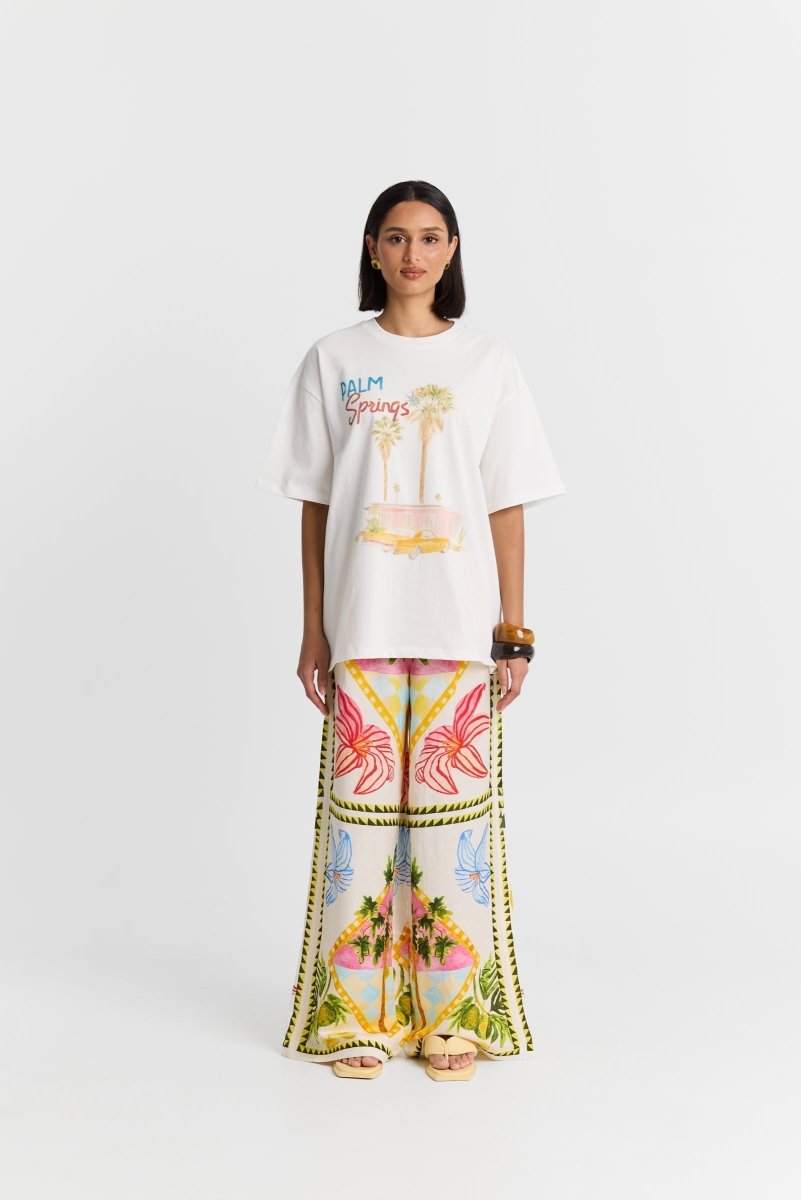 Palm Springs Oversize Tee Tee shirt MAKU THE LABEL