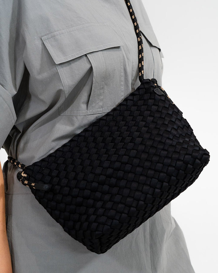 Panama Crossbody - Black Neo Plait - Stanleyandstone