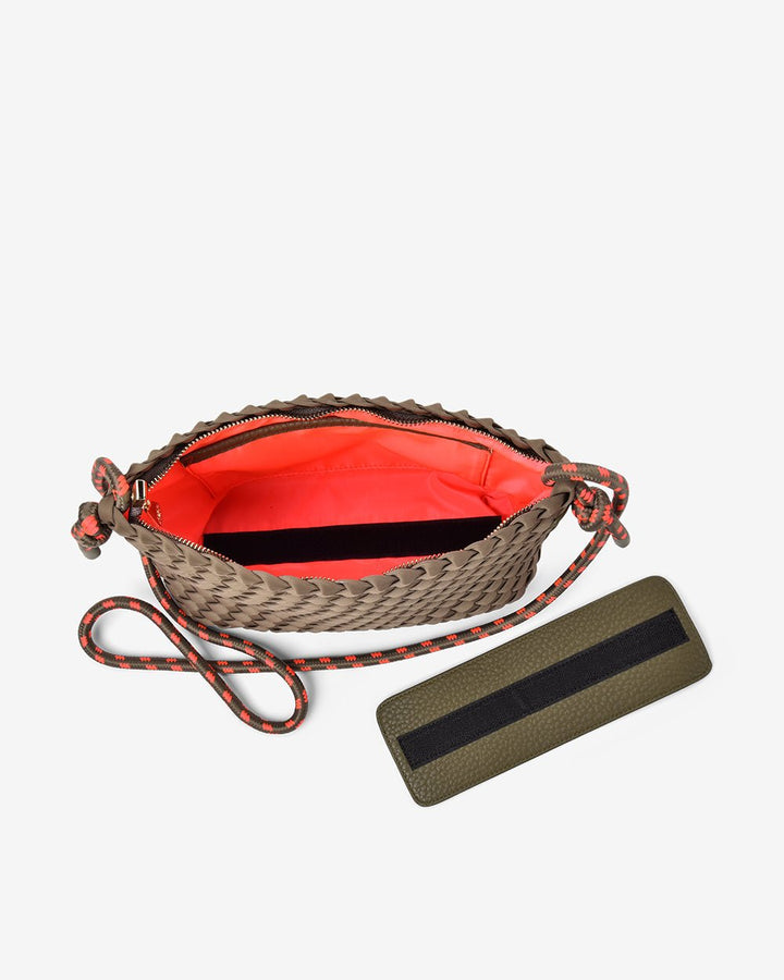 Panama Crossbody - Khaki Neo Plait - Stanleyandstone