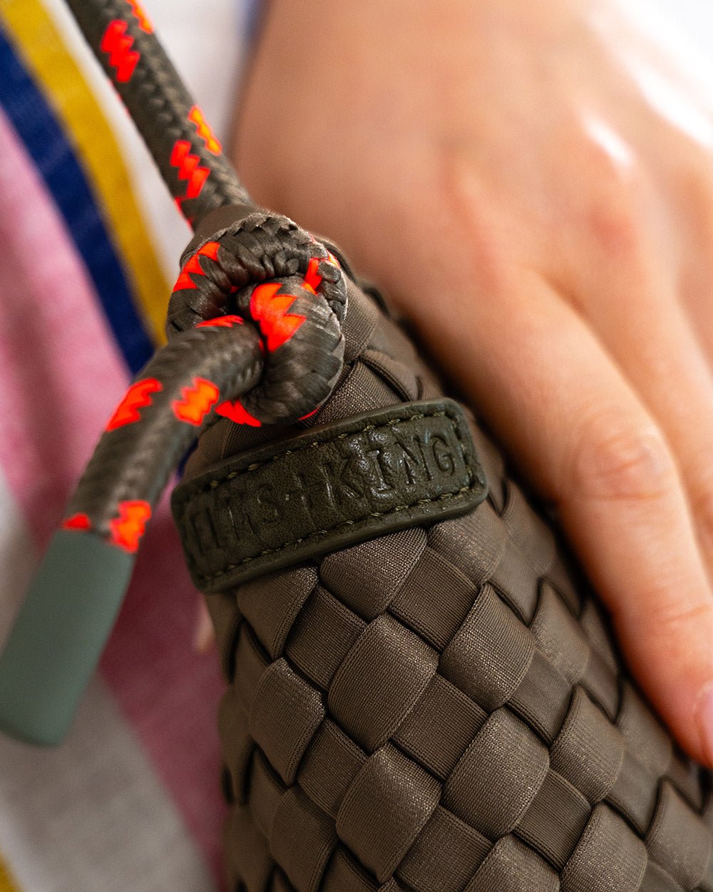 Panama Crossbody - Khaki Neo Plait - Stanleyandstone