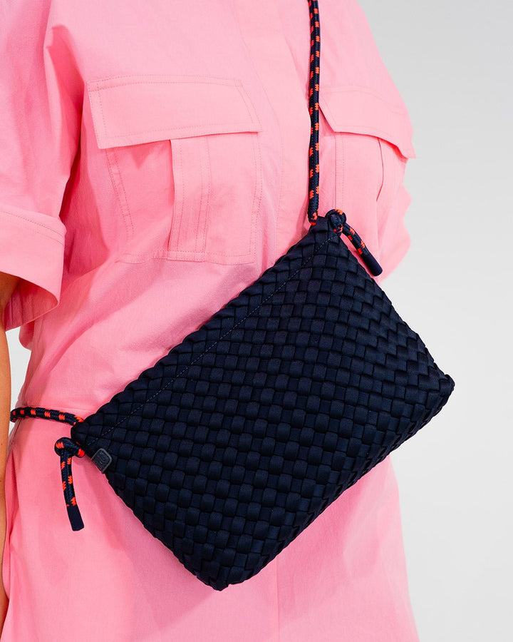 Panama Crossbody - Navy Neo Plait - Stanleyandstone