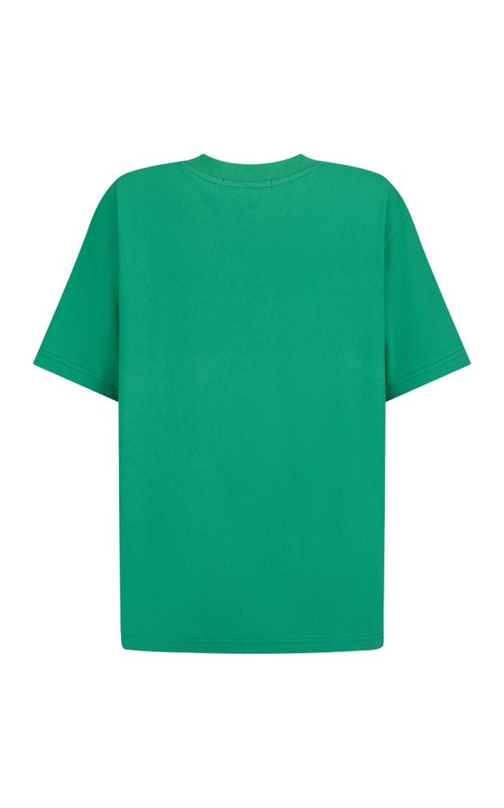 Parisienne Tee Tropical Green Tee shirt Araminta James