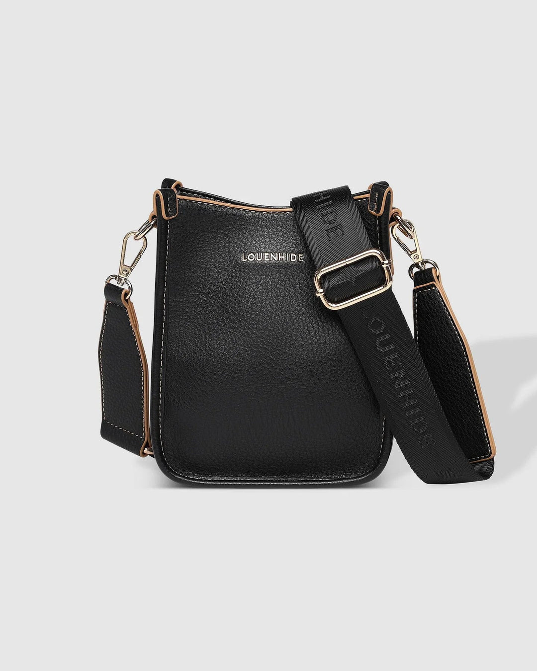 Parker phone cross body bag - black Handbag Louenhide