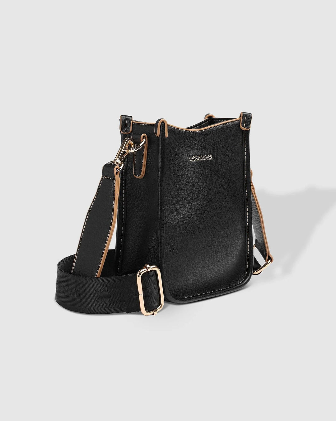 Parker phone cross body bag - black Handbag Louenhide