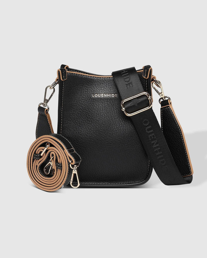 Parker phone cross body bag - camel Handbag Louenhide