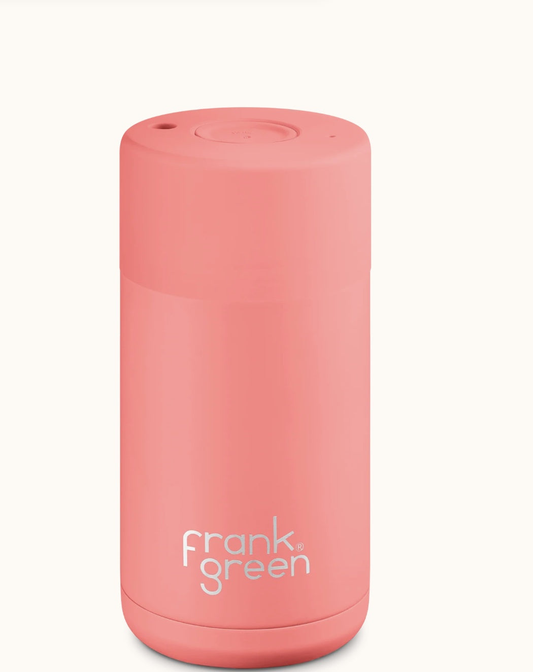 Limited Edition 12oz Stainless Steel Ceramic Reusable Cup - SWEET PEACH Drink Bottles Frank Green   