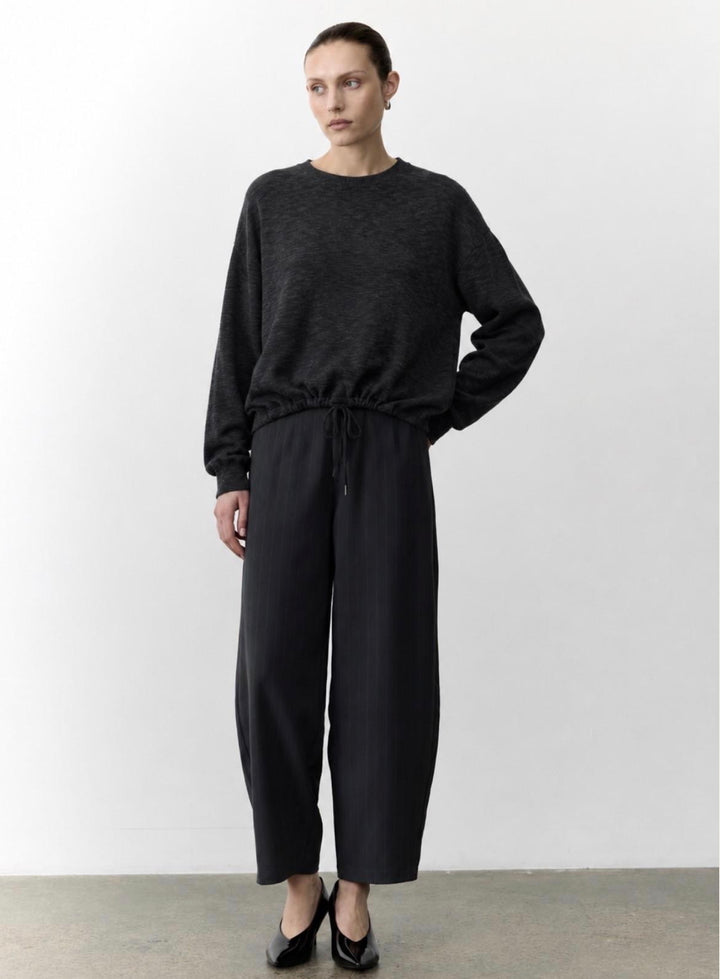 Little Lies Penelope Barrel leg trouser - pinstripe