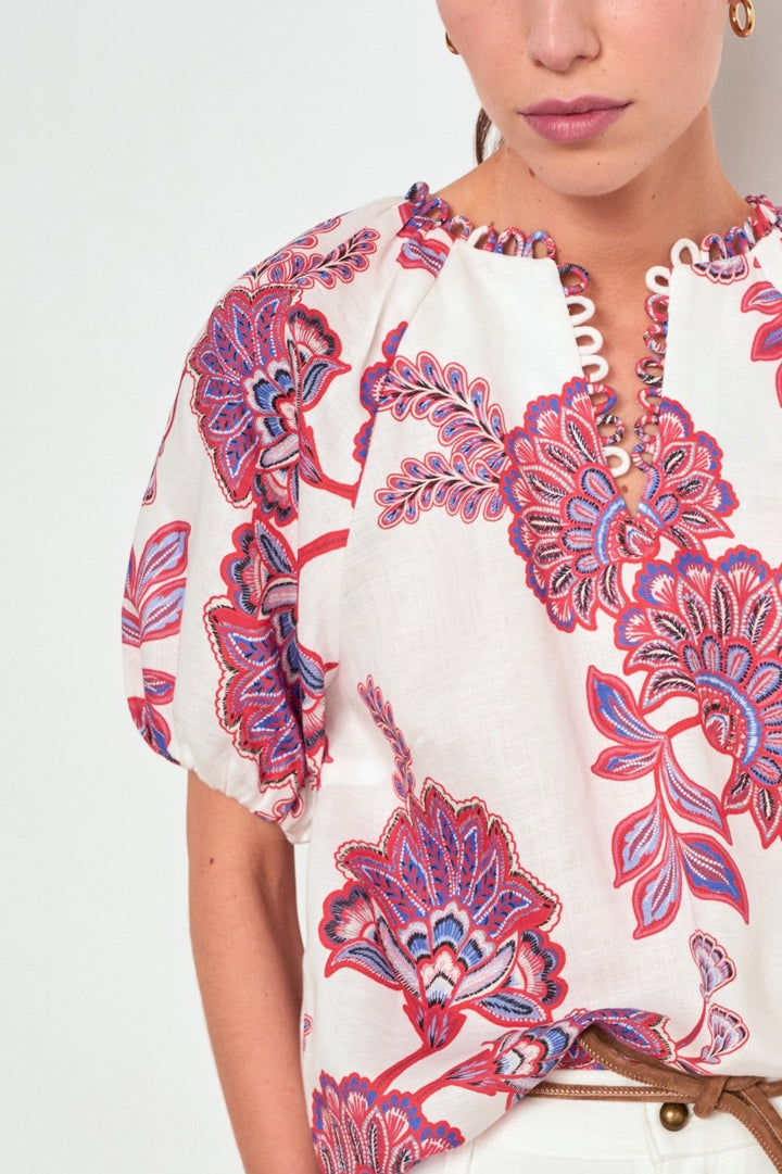 perceive top - crimson kgarli Blouse Zoe Kratzmann