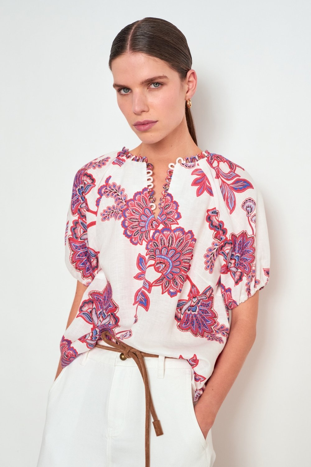 perceive top - crimson kgarli Blouse Zoe Kratzmann