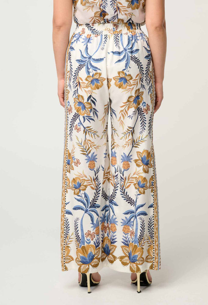 PETITE Willow Linen Viscose Pant in Golden Medina - Stanleyandstone