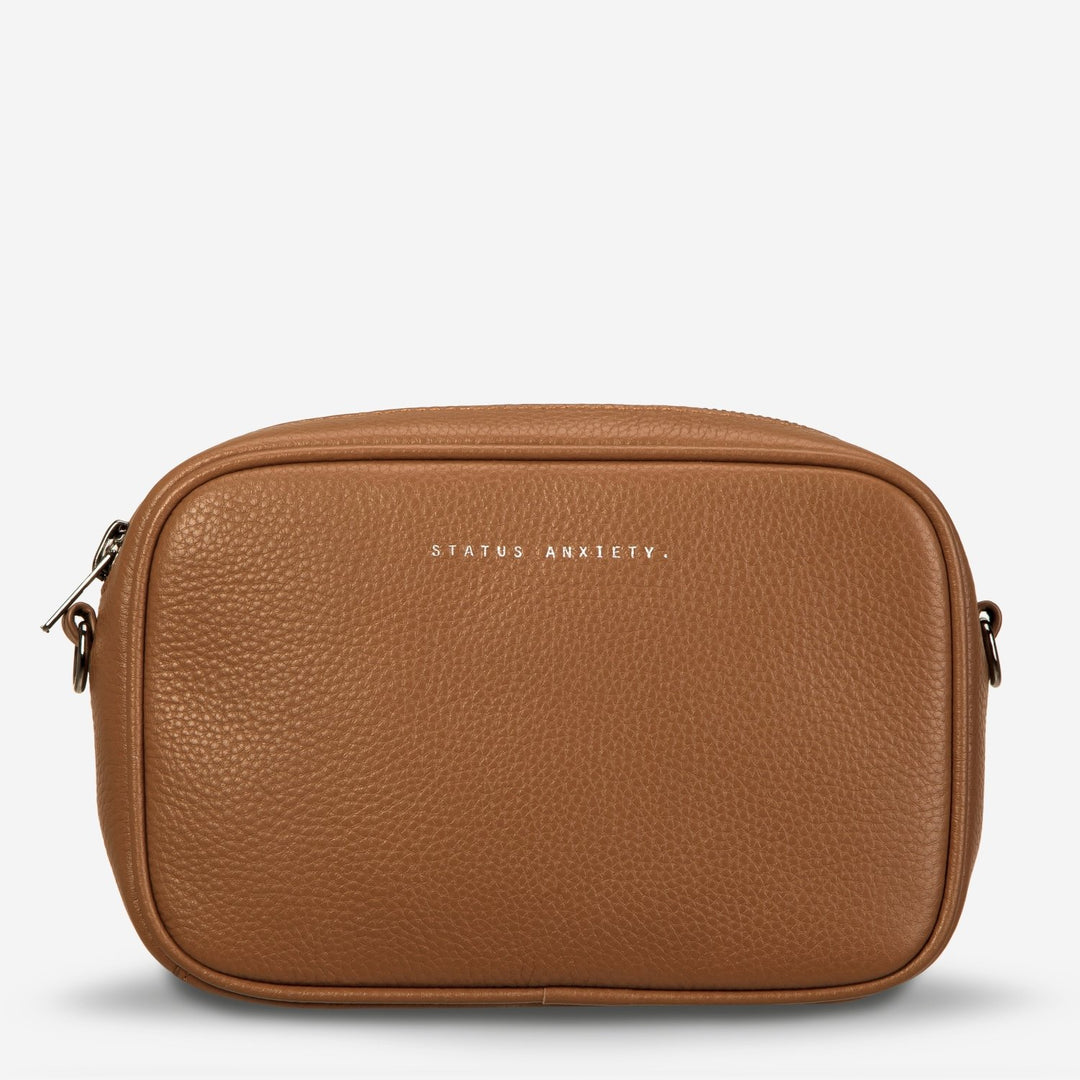 Plunder Bag With Dual Straps - Camel Status Anxiety