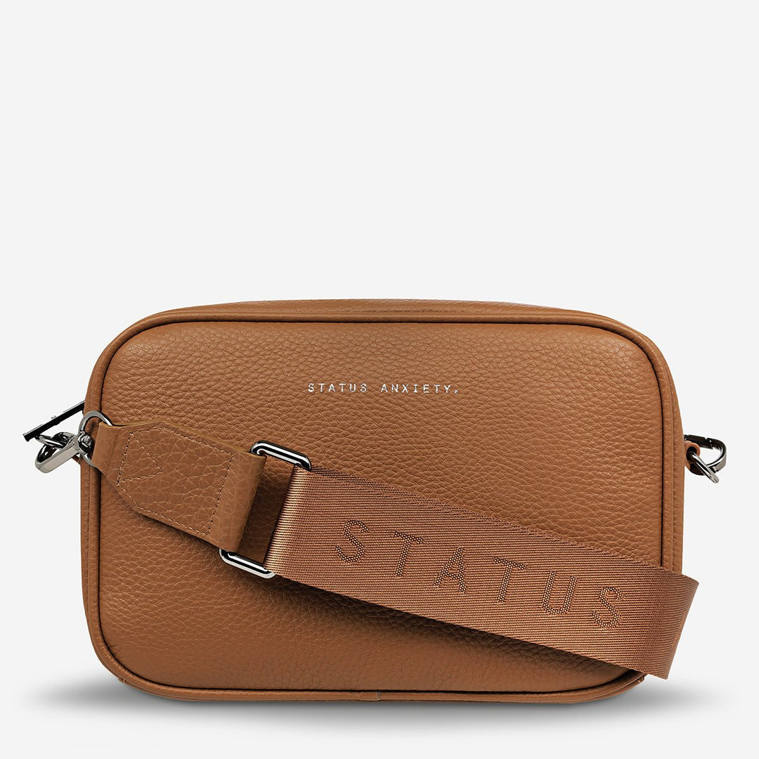 Plunder Bag With Dual Straps - Camel Status Anxiety