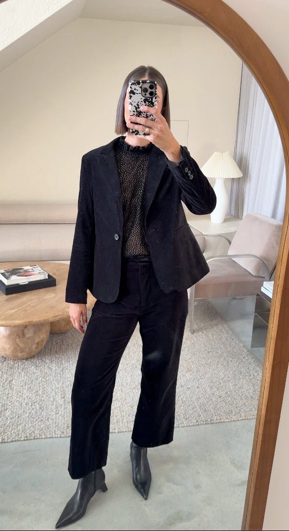 poise jacket - black jacket Zoe Kratzmann