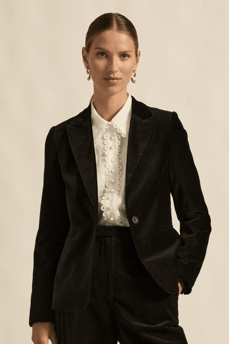 poise jacket - black Coats & Jackets Zoe Kratzmann