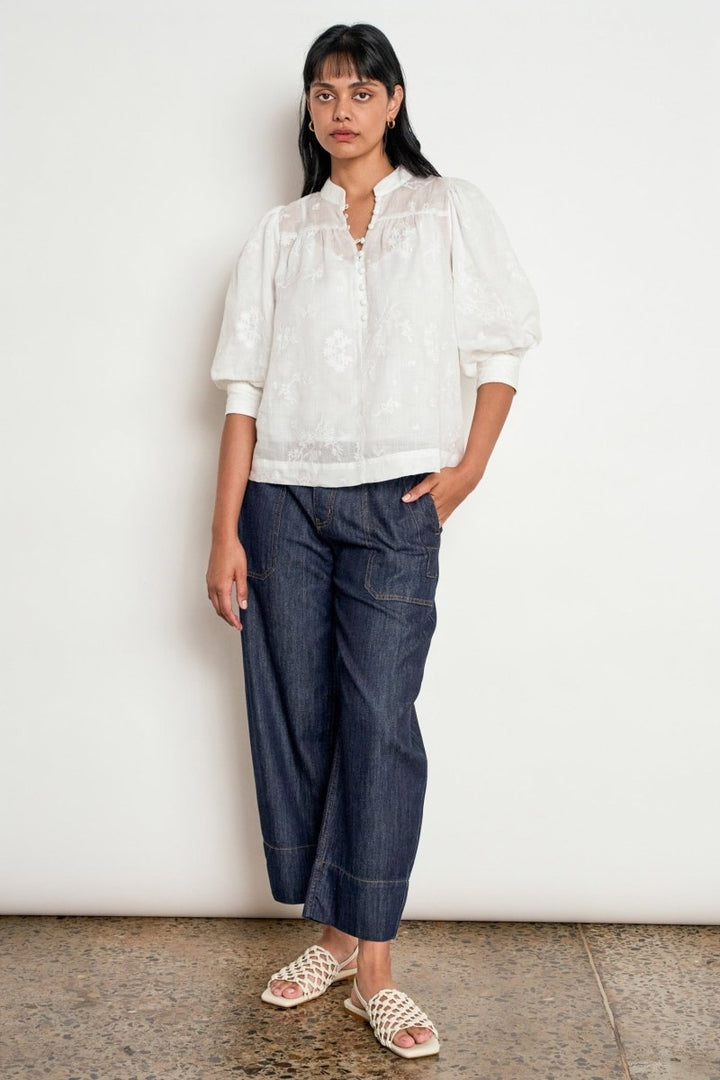 poise top - porcelain Zoe Kratzmann