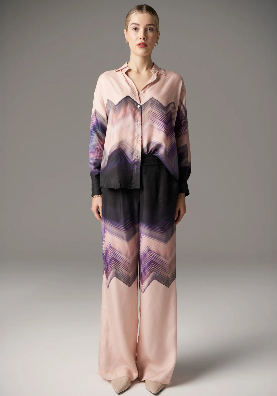POL Armada Shirt - Armada Print blouse POL