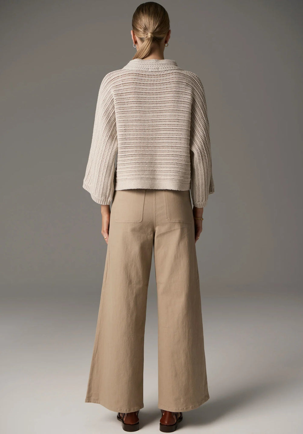 POL Daily Boxy Knit - Natural Shirts POL