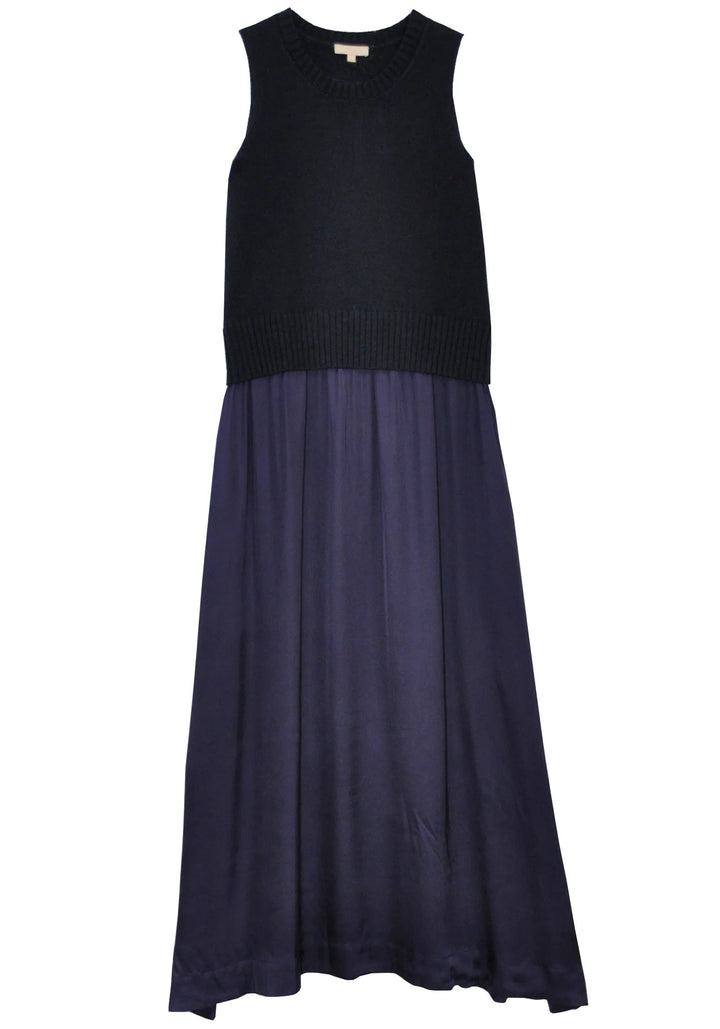 POL Estel Knit Tank Dress - Ink Dresses POL