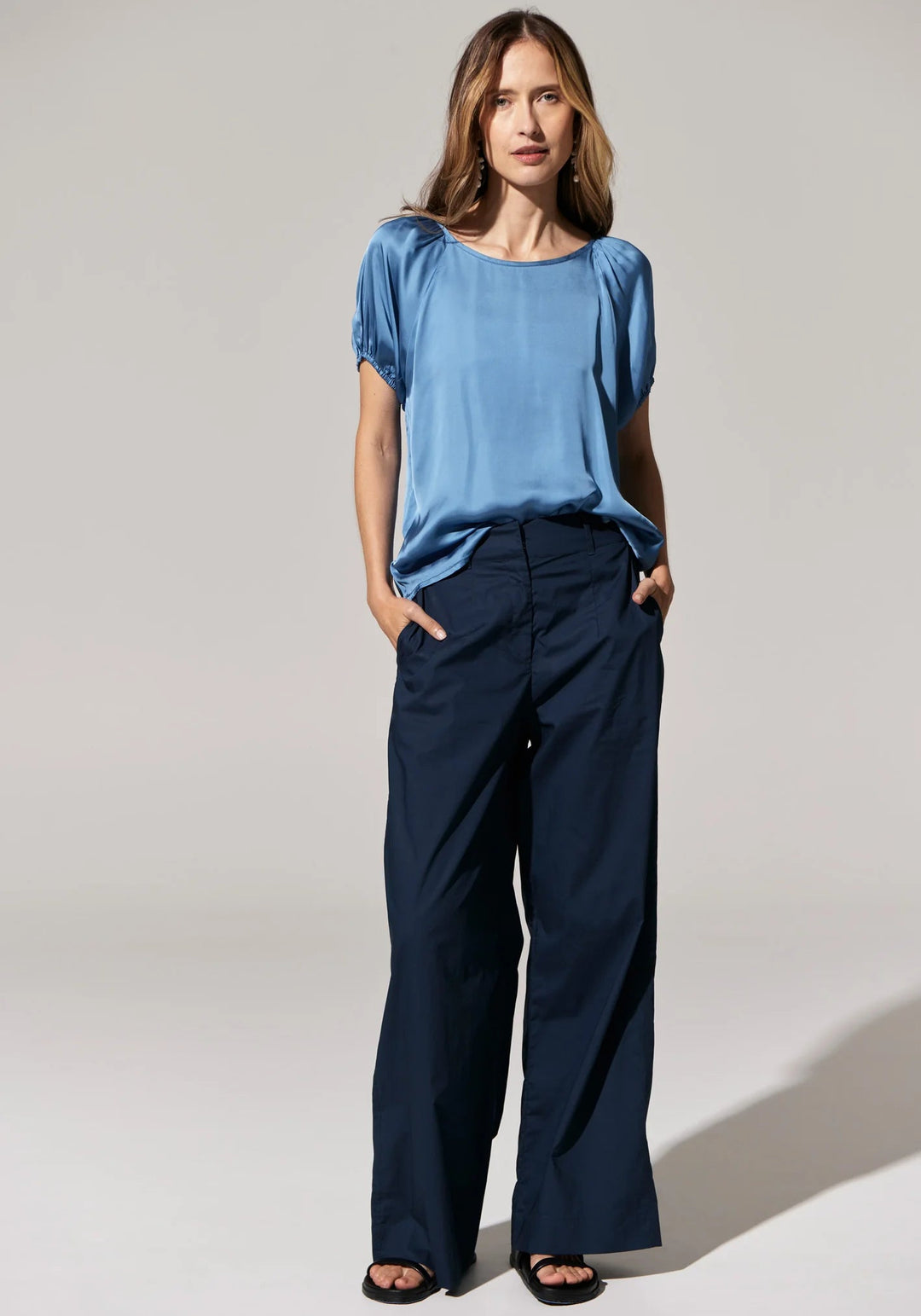 POL Estel Top - Blue Shirts POL