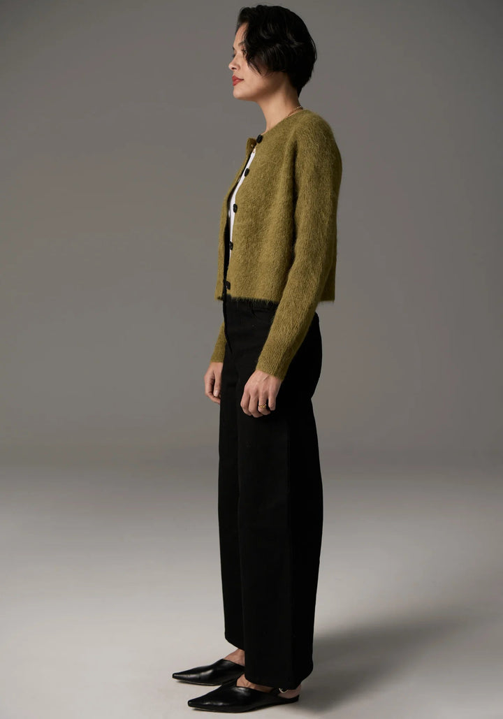 POL Finlay Cardigan - Green knits POL
