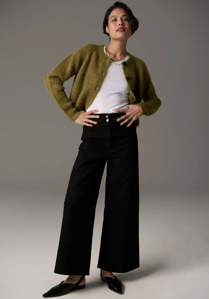 POL Finlay Cardigan - Green knits POL