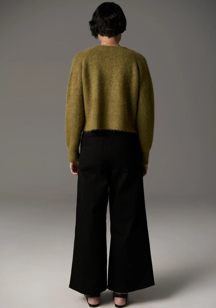 POL Finlay Cardigan - Green knits POL