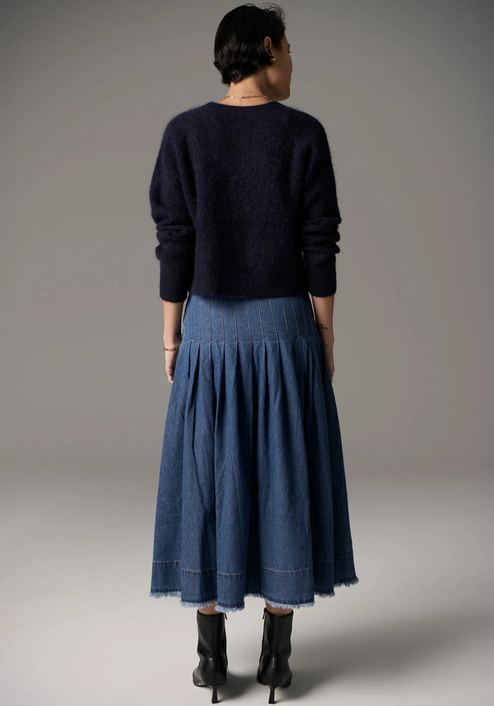 POL Finlay Cardigan - Ink knits POL