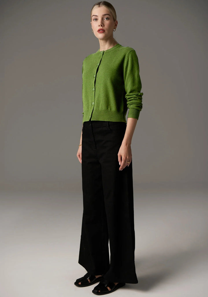 POL Largo Cardigan - Green knits POL