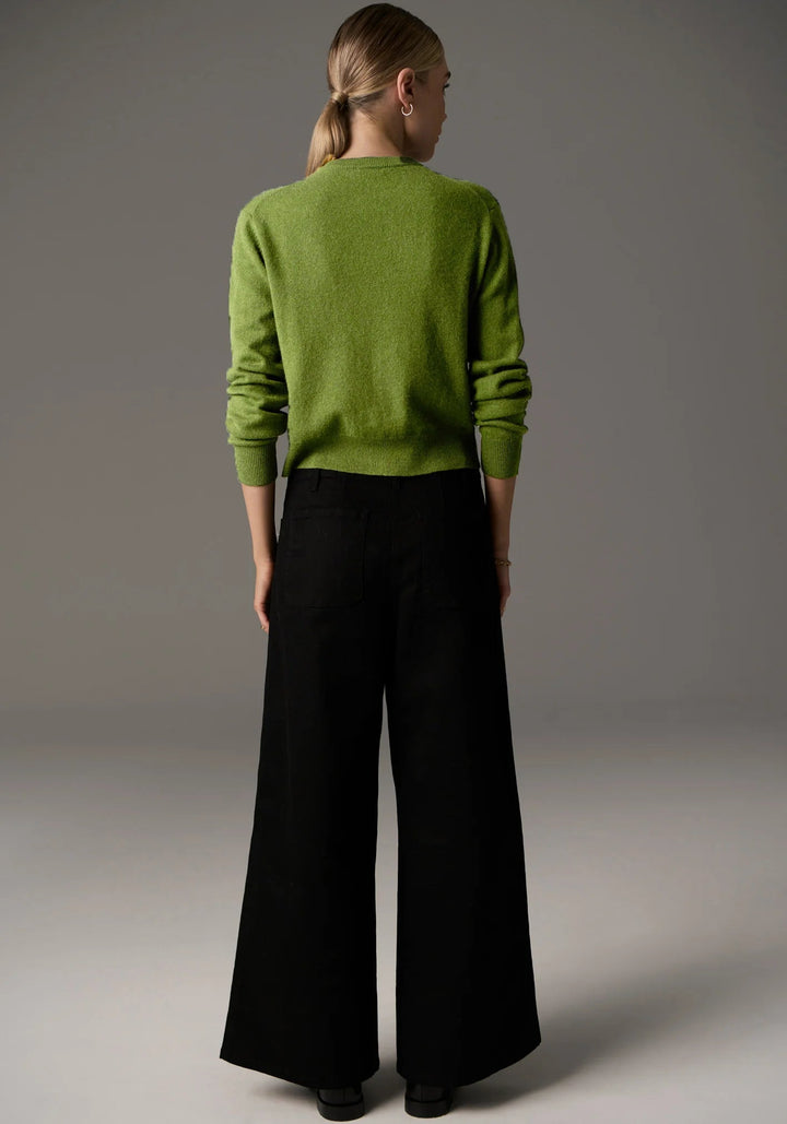 POL Largo Cardigan - Green knits POL