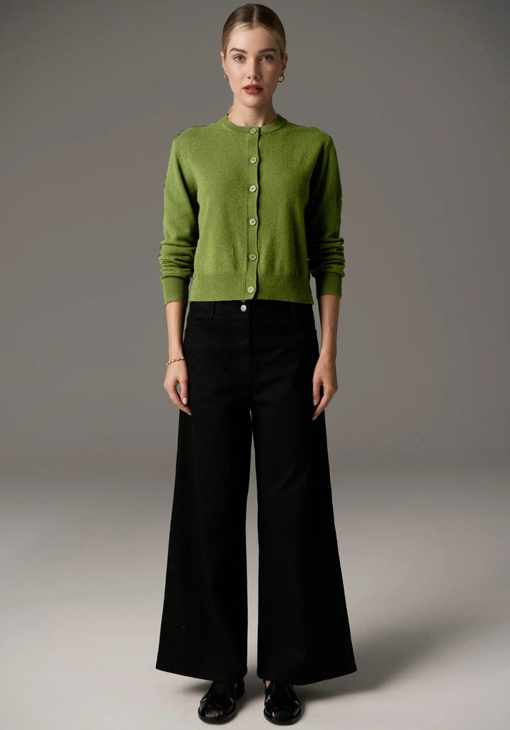 POL Largo Cardigan - Green knits POL