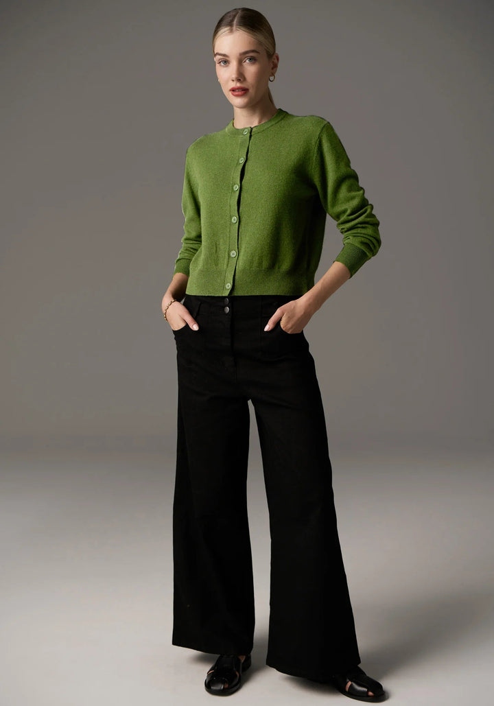 POL Largo Cardigan - Green knits POL