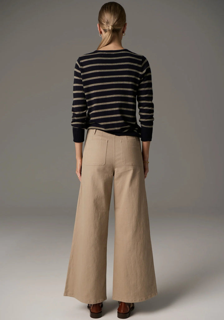 POL Lauren Wide Leg Jean - Sand Pants POL