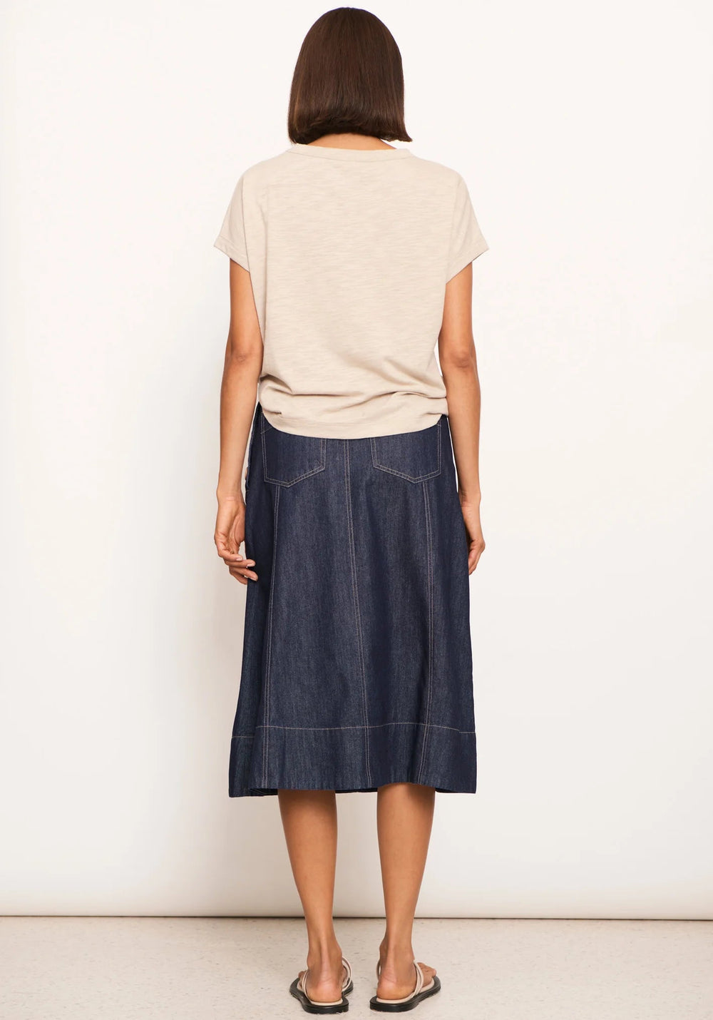 POL Mast Tee - Pebble Tee shirt POL