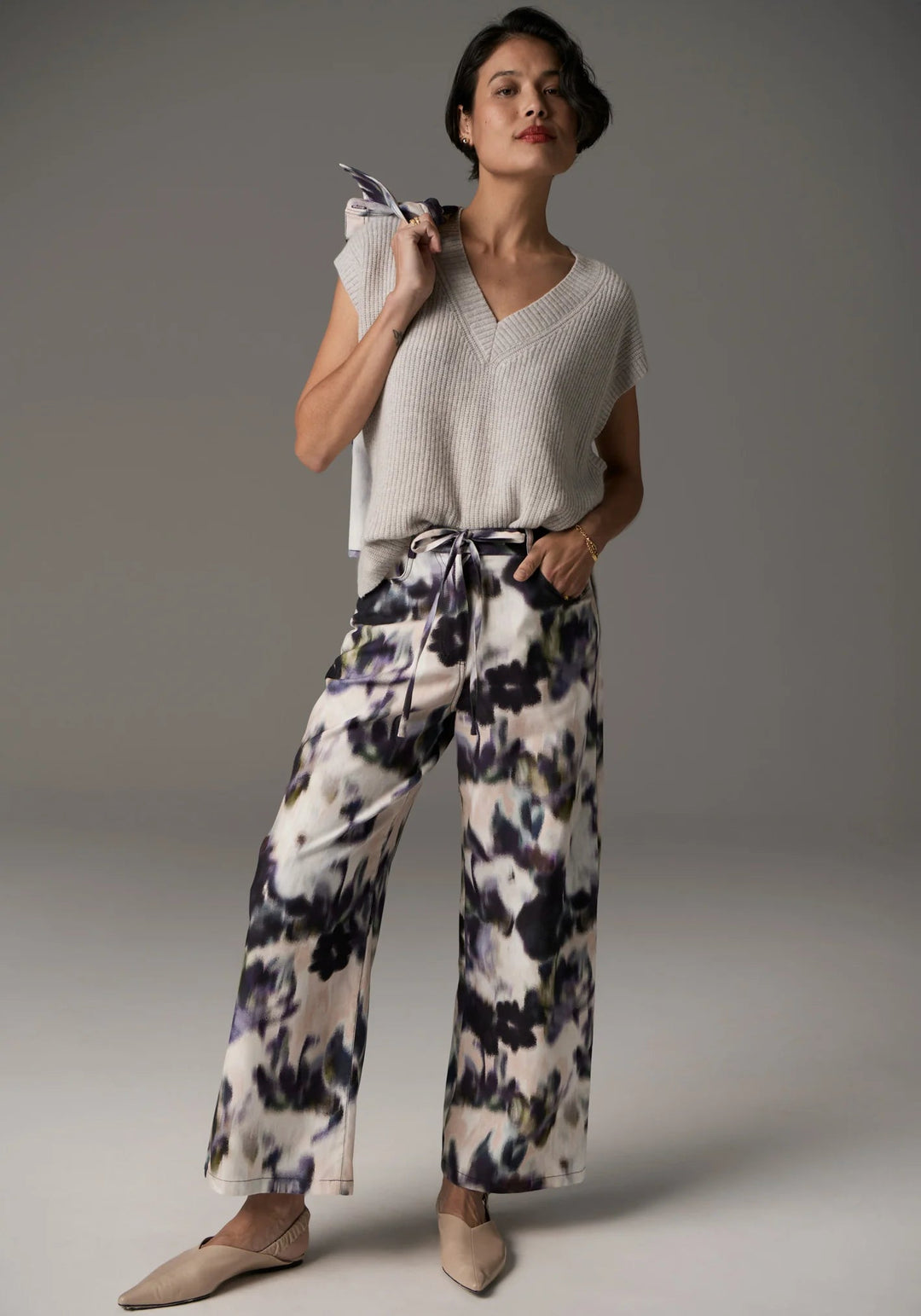 POL Mehr Vest - Pebble knit POL