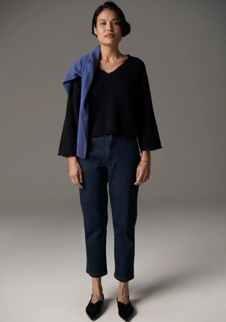 POL Nara V Top Fringe - Ink Shirts POL