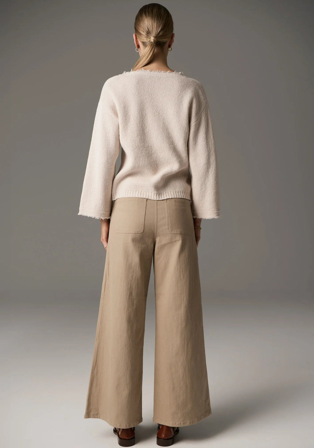 POL Nara V Top Fringe - Natural Shirts POL