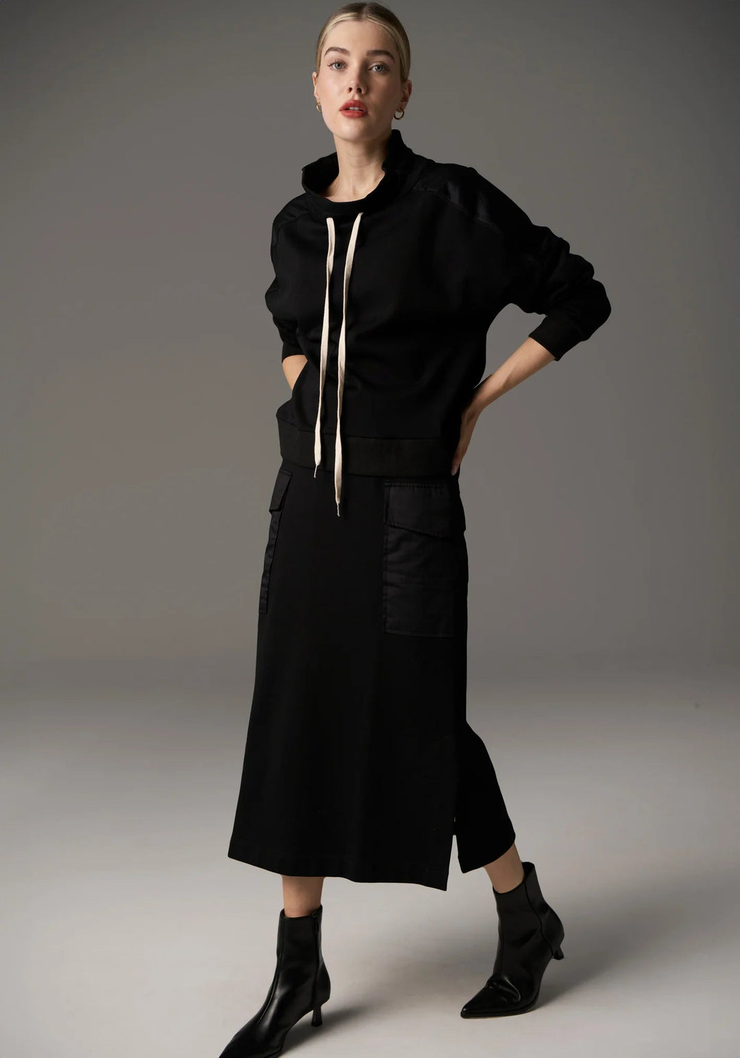 POL Nuray Sweatshirt - Black Windcheater POL