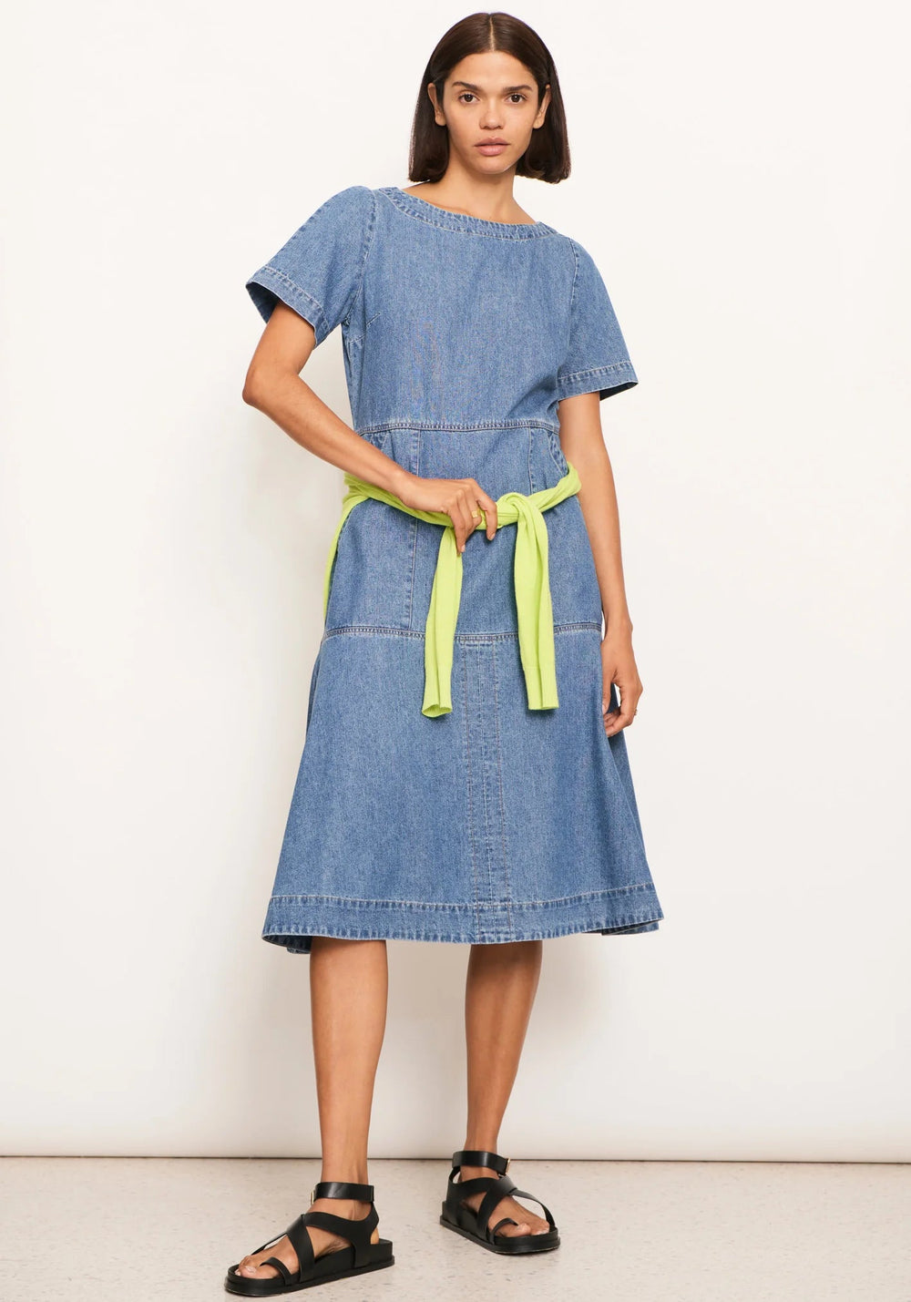 POL Raydell Denim Dress - Light Wash Dresses POL