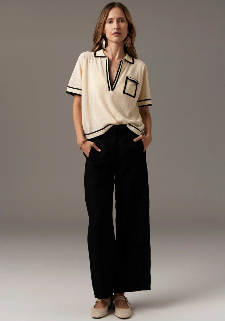 POL Riley Pant - Black Pants POL