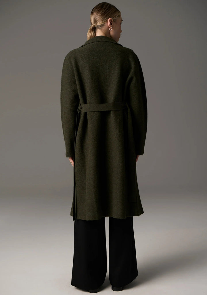 POL Ruben Boiled Merino Draped Coat Coats & Jackets POL