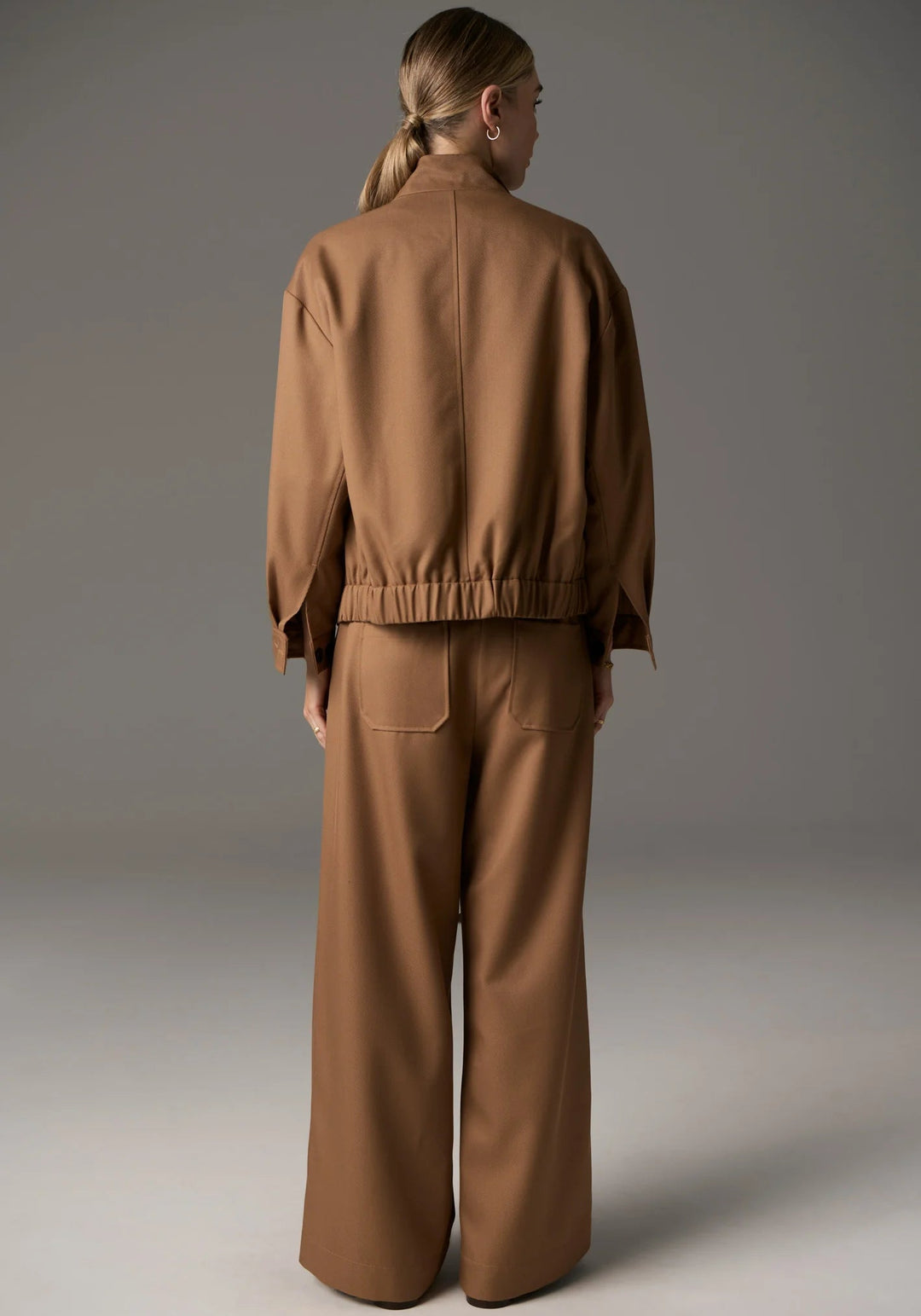POL Soren Bomber Jacket - Camel Jacket POL