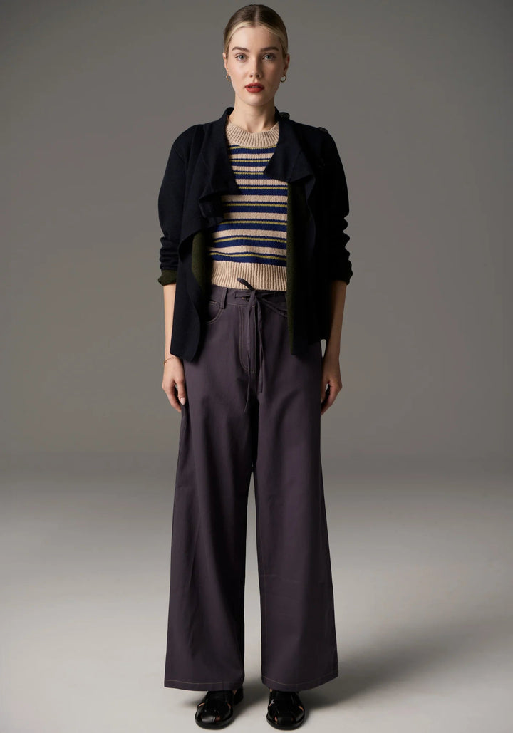 POL utopia Vest - pebble multi knits POL
