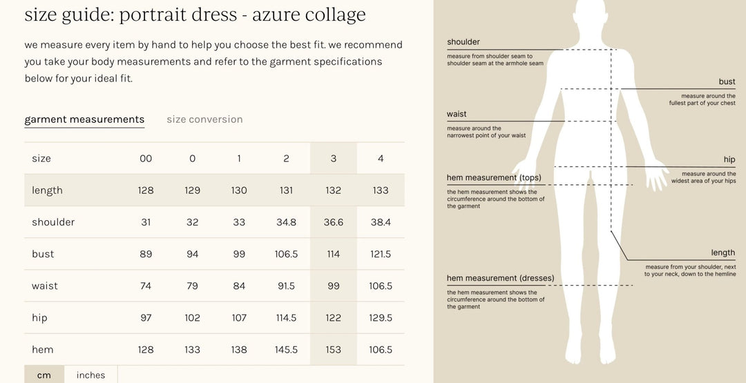 Portrait dress - azure collage Dresses Zoe Kratzmann